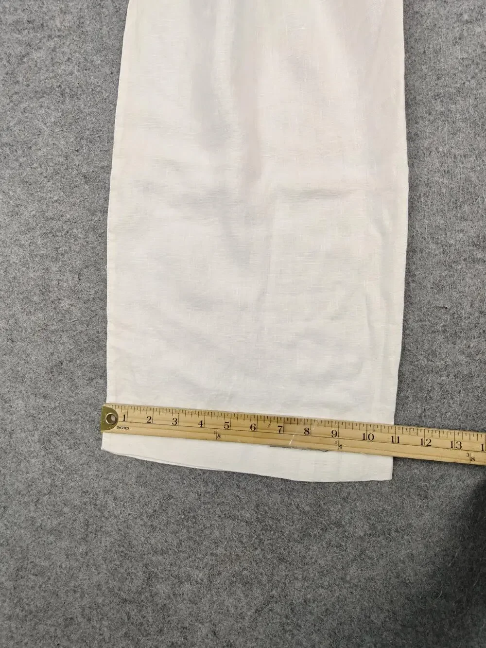 Tommy Bahama Pants Mens Medium White Linen Chino Relaxed Drawstring Two Palms